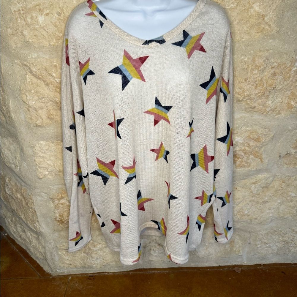 HOPLEY Star Sweater NWOT 2XL